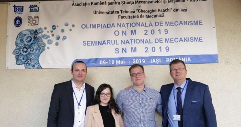 Un student al Universităţii Tehnice din Cluj a câştigat premiul I la Olimpiada Națională de Mecanisme