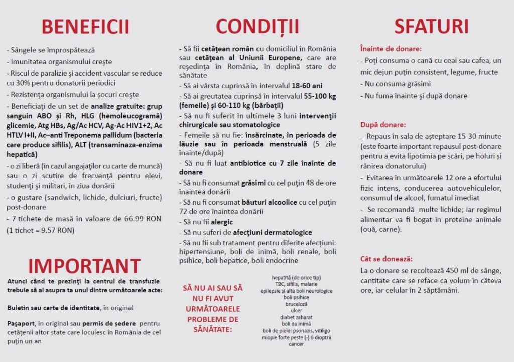 Campania de donare de sânge „Donăm împreună, UBB dă startul!” la Cluj