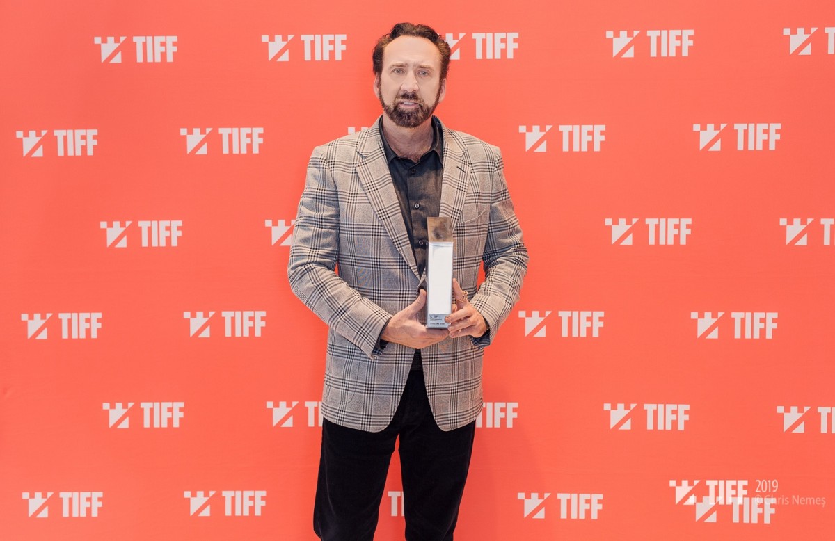 Nicolas Cage distins la Cluj cu Trofeul Transilvania la TIFF 2019