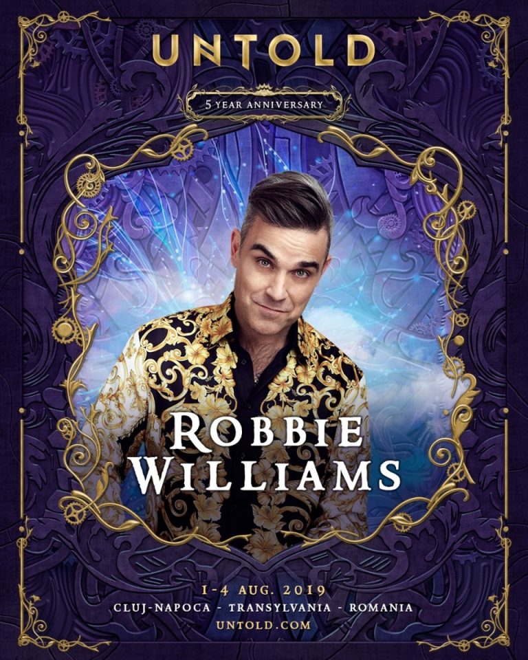 Interes extrem de mare pentru concertul Robbie Williams de la Cluj! UNTOLD pune în vânzare alte 10.000 de abonamente