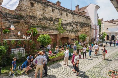 Strada Potaissa - transformată în cea mai frumoasă stradă din Cluj în cadrul unui eveniment inedit