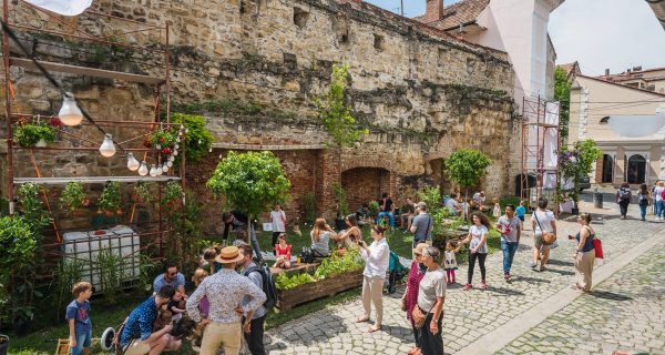 Strada Potaissa - transformată în cea mai frumoasă stradă din Cluj în cadrul unui eveniment inedit