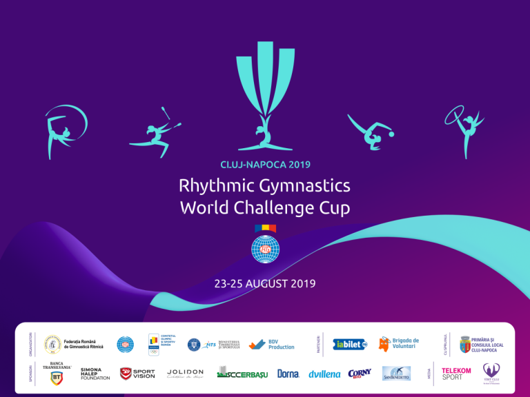 Clujul va găzdui prima competiție internaționala de Gimnastică Ritmică din România de tipul “World Challenge Cup”