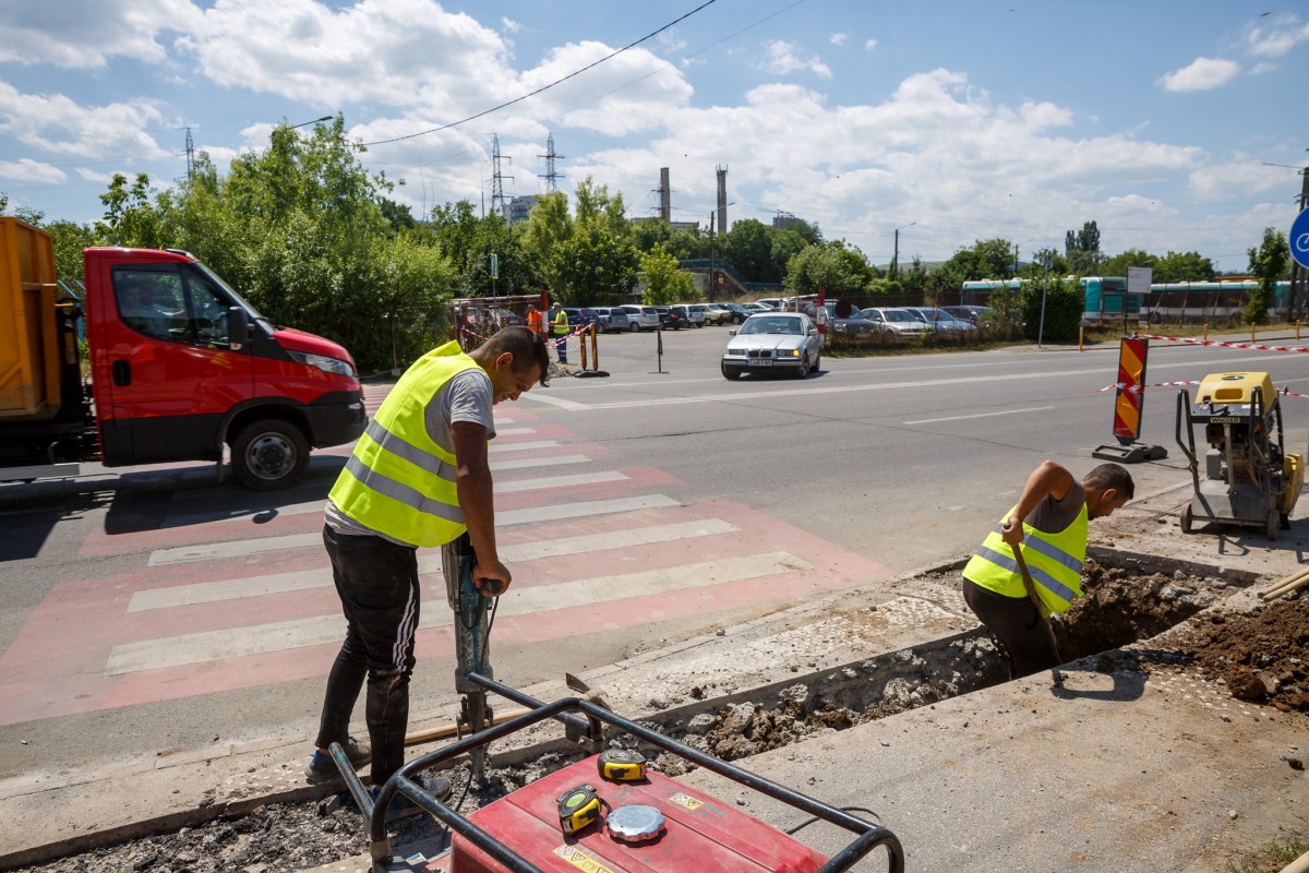 lucrari trecere pietoni suprailuminata cluj