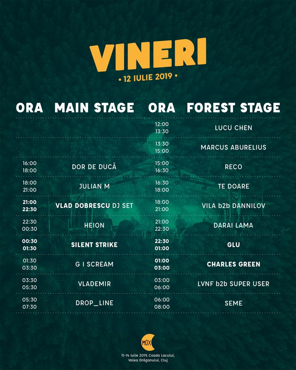 program MOX vineri 2019
