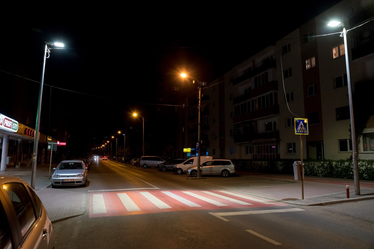 Au început lucrările pentru supra-iluminarea a 40 de treceri de pietoni din Cluj-Napoca