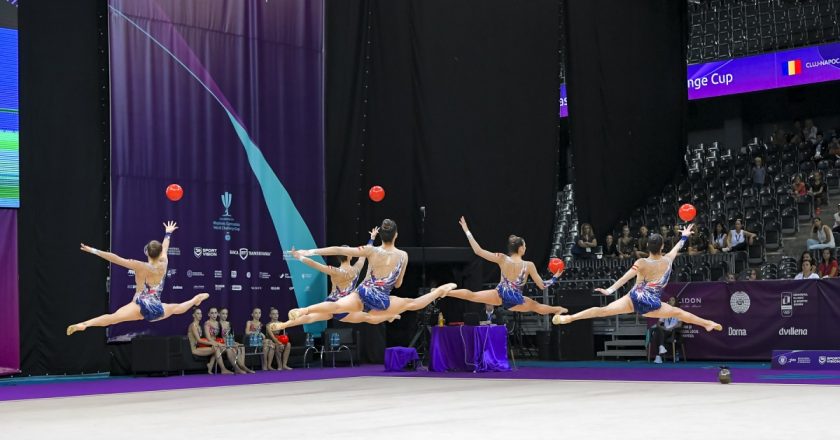 Campionatul Mondial de Gimnastică Ritmică de la Cluj în 15 fotografii spectaculoase