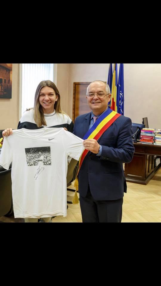 simona halep cetatean de onoare cluj