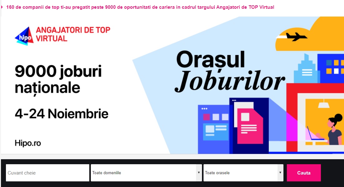 În ce domenii își pot găsi cu ușurință un job candidații din Cluj-Napoca? 2 Angajatori de TOP Virtual