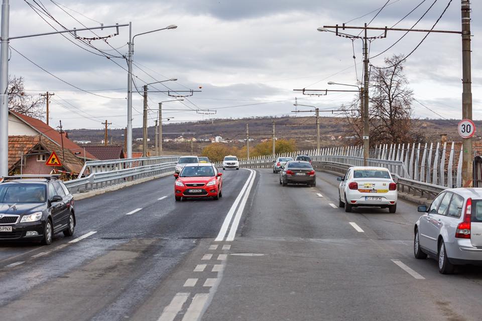 S-a deschis circulaţia pe Podul Fabricii din Cluj-Napoca