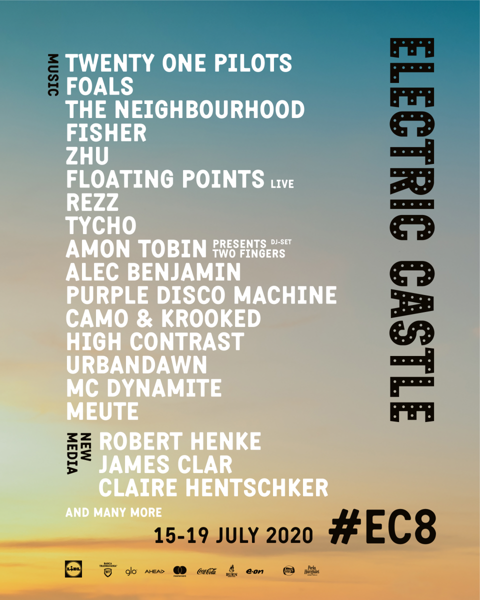lineup electric castle 2020