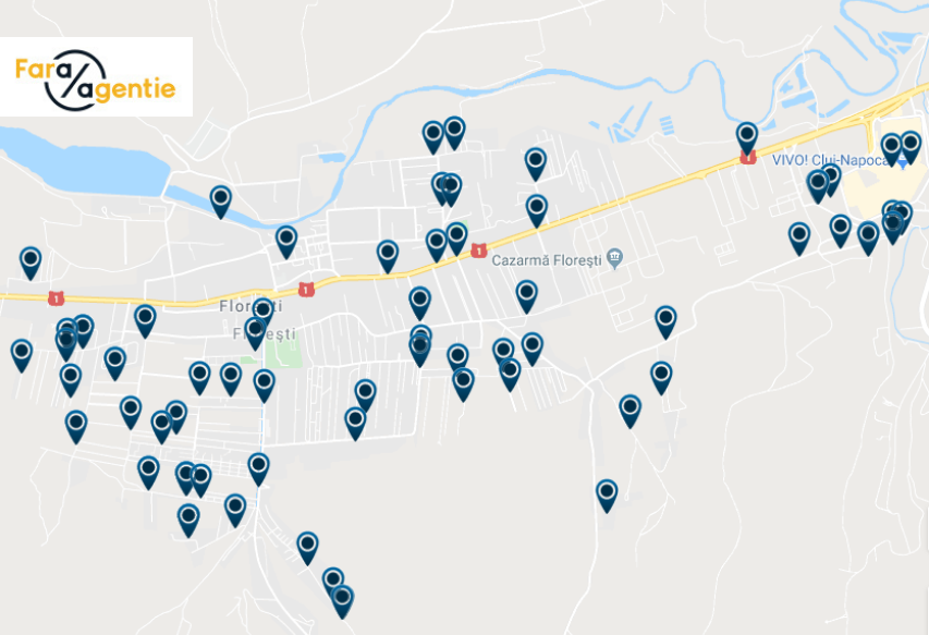 Aproape 100 de ansambluri rezidențiale în construcție în Florești