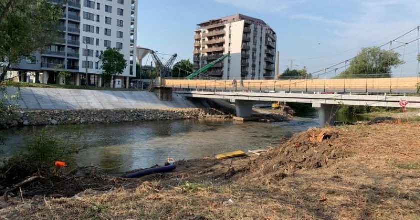 S-a redeschis circulația pe podul Porțelanului din Cluj-Napoca
