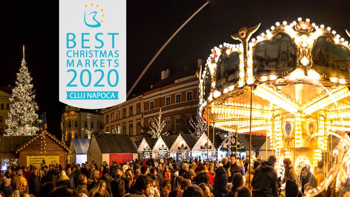 Târgul de Crăciun Cluj-Napoca pe locul 8 în topul celor mai frumoase Târguri de Crăciun din Europa