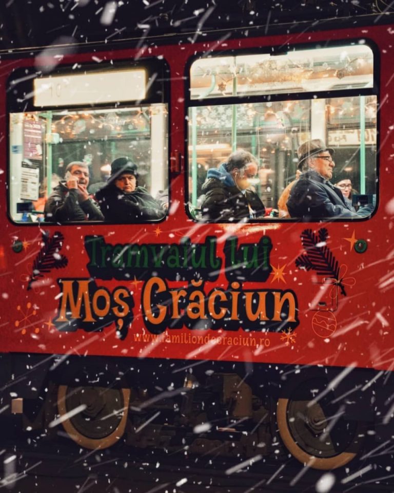 Tramvaiul lui Moș Crăciun