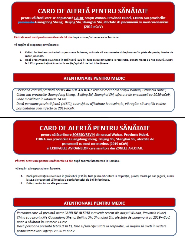 Aeroportul Internaţional Cluj a luat primele măsuri în ceea ce privește noul tip de coronavirus