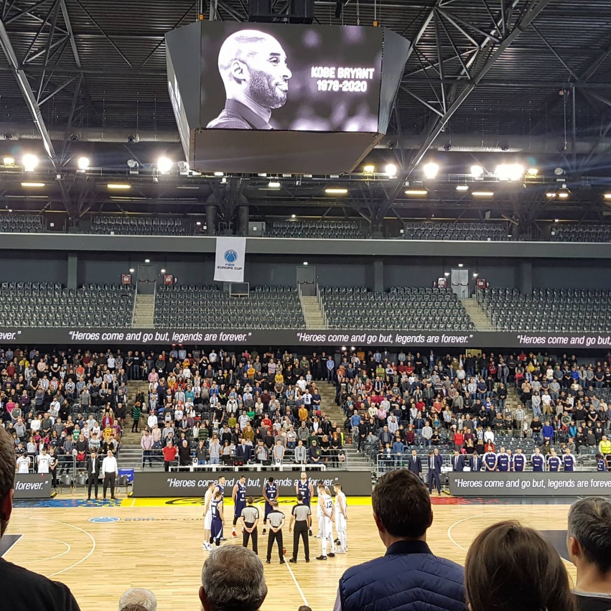 Omagiu adus lui Kobe Bryant la Cluj-Napoca