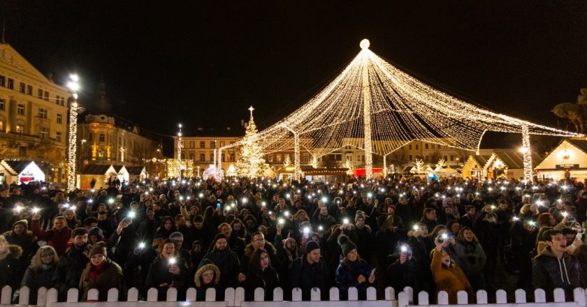 Târgul de Crăciun din Cluj-Napoca a avut aproape un milion de vizitatori
