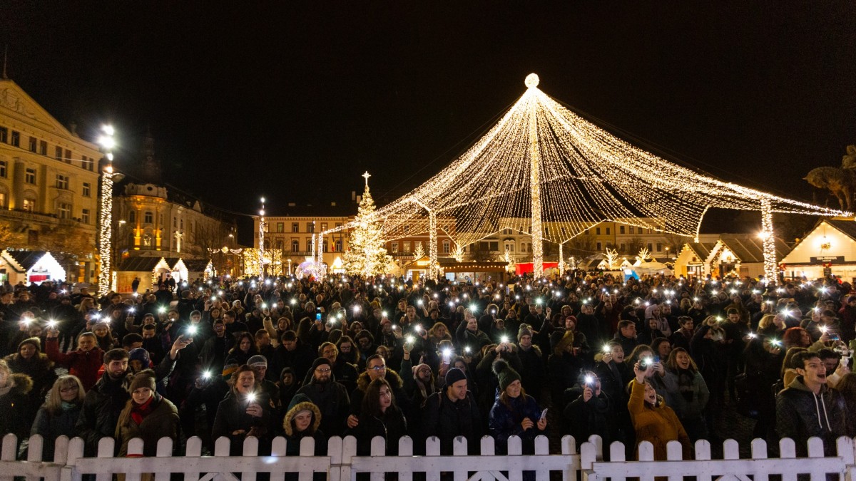 Târgul de Crăciun din Cluj-Napoca a avut aproape un milion de vizitatori