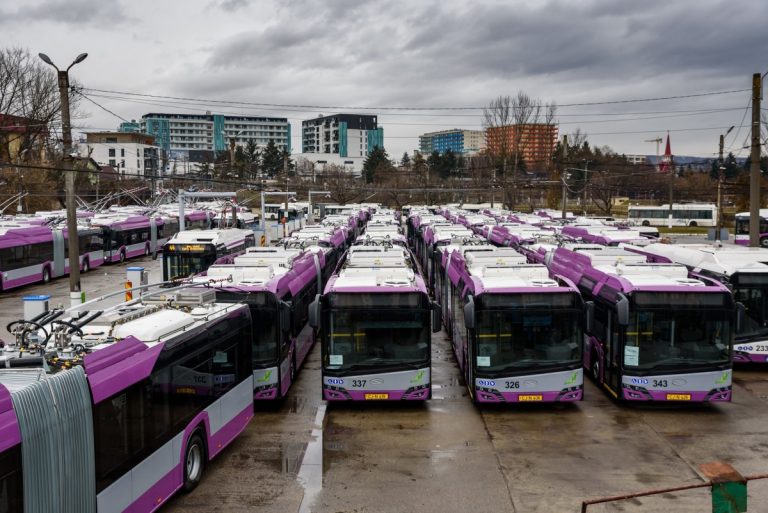 25 de troleibuze noi au fost puse în circulație pe străzile din Cluj-Napoca (FOTO) 5 25 de troleibuze noi au fost puse în circulație pe străzile din Cluj-Napoca