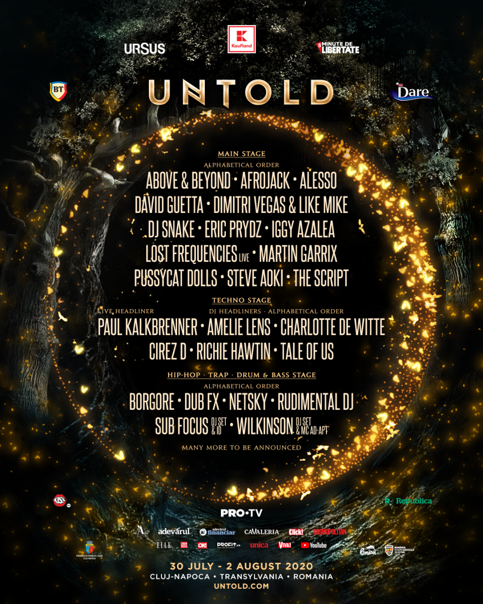 Artisti UNTOLD 2020