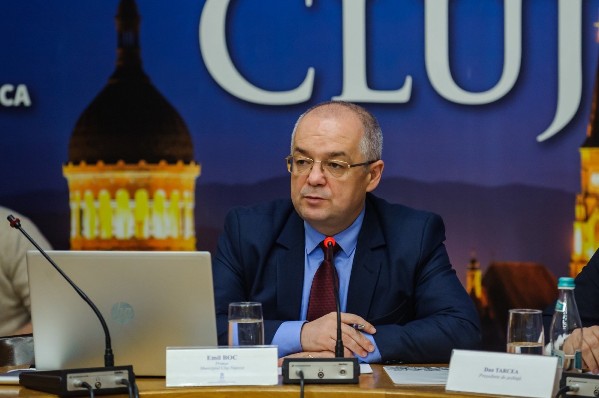 Oficial: Emil Boc va candida pentru un nou mandat de primar al municipiului Cluj-Napoca