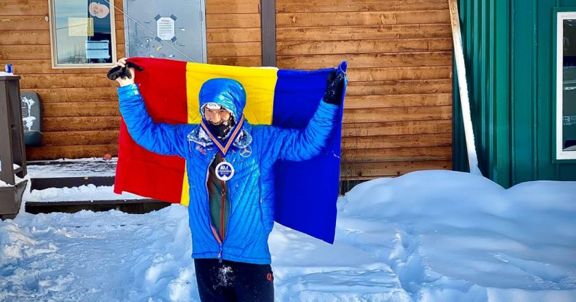 Tibi Ușeriu al doilea clasat la ultramaratonul de la Yukon Arctic