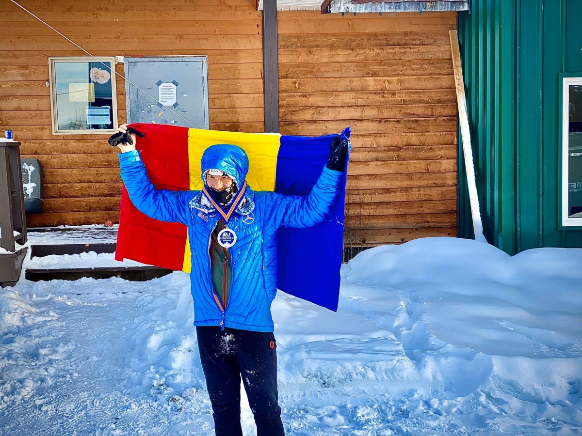 Tibi Ușeriu al doilea clasat la ultramaratonul de la Yukon Arctic
