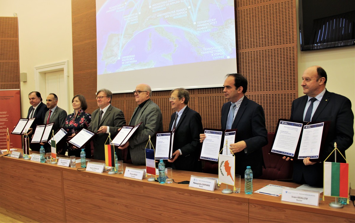 UTCN a găzduit întâlnirea Consorțiului European University of Technology – EUT+