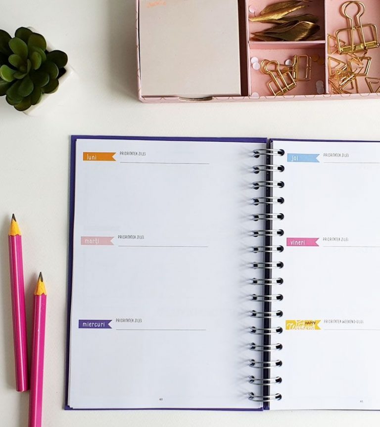 4 motive pentru a utiliza agende personalizate