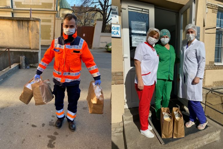 “Masă pentru medici” - un proiect inițiat de JCI Cluj și susținut de comunitate