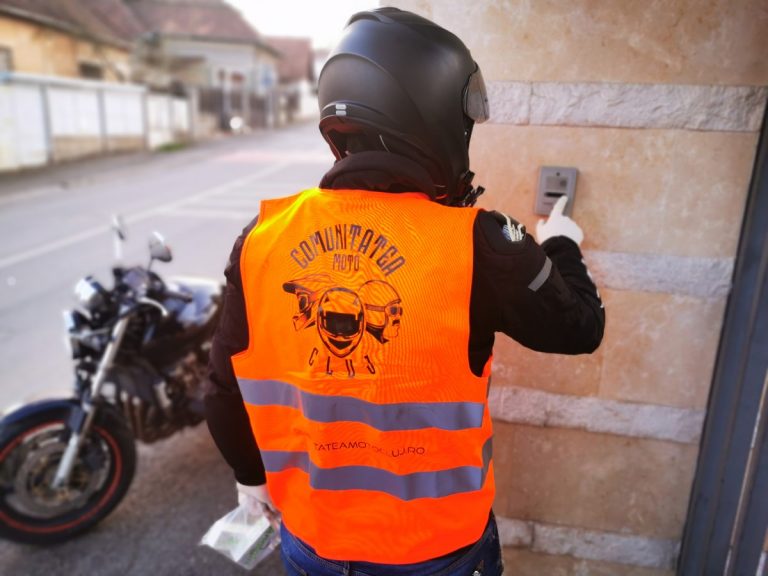 100 de motocicliști din Comunitatea Moto Cluj vor livra medicamente celor aflați la nevoie