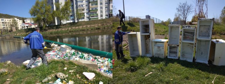 Cantități impresionante de deșeuri pe Someș în Cluj-Napoca: frigidere, maşini de spălat, PET-uri (FOTO) 12 Cantități impresionante de deșeuri pe Someș în Cluj-Napoca: frigidere maşini de spălat PET-uri