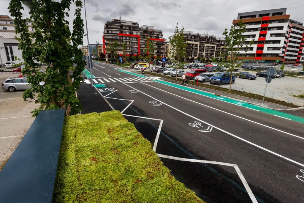 Lucrările de supralărgire și modernizare pe strada Bună Ziua din Cluj au fost finalizate