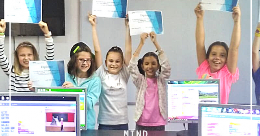Mind Generation dă startul înscrierilor pentru Școala de Vară de Matematică și Informatică pentru copii