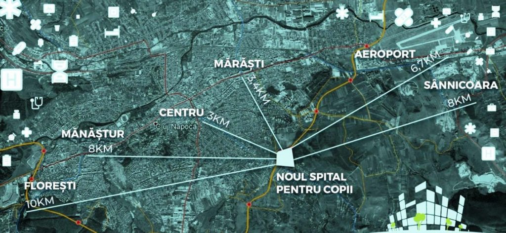 Consiliul Judeţean demarează procesul pentru proiectarea şi construirea Spitalului Pediatric Monobloc din Cluj
