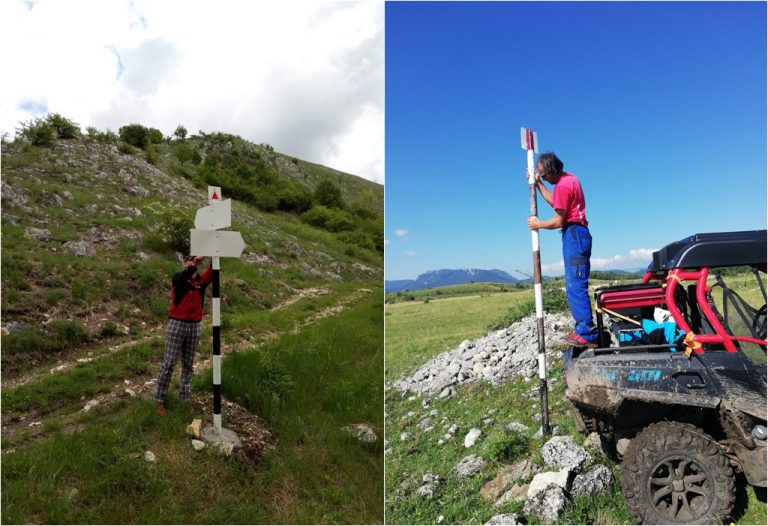 Noi trasee turistice refăcute în zona Cheile Turzii – Munții Trascăului