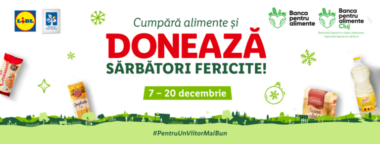 De Crăciun, clujenii au ocazia să doneze alimente pentru persoanele în nevoie sau afectate de criza COVID-19 12 Colecta de Craciun a Bancii pentru Alimente Cluj