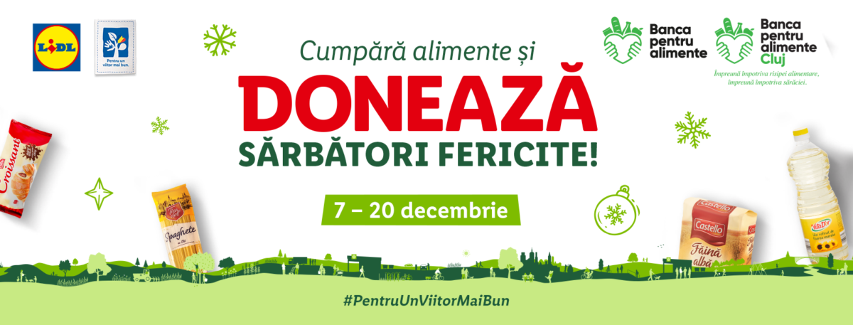 Colecta de Craciun a Bancii pentru Alimente Cluj
