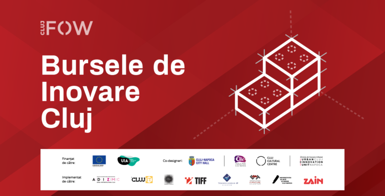Burse de Inovare în valoare de până la 9000 de euro prin proiectul Cluj Future of Work
