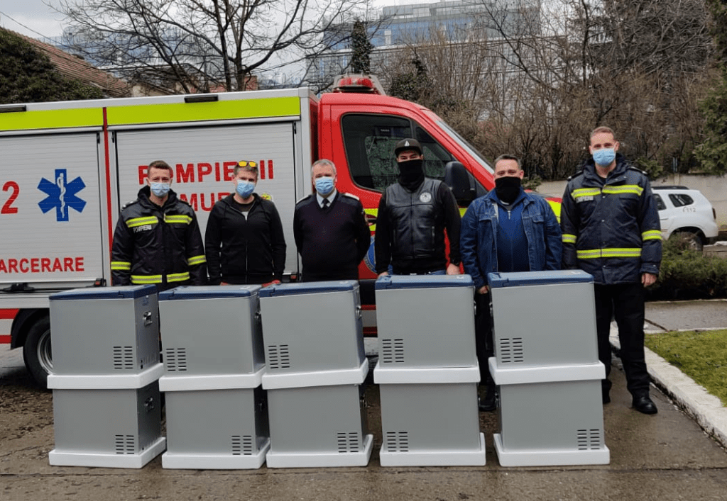 Beard Brothers a donat pentru ISU Cluj 10 frigidere mobile pentru transportul vaccinului anti-COVID