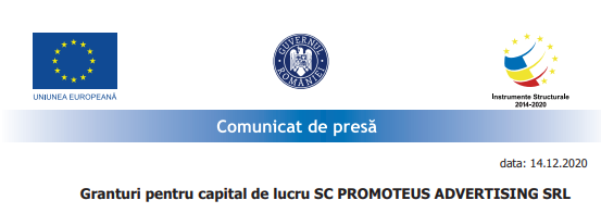 comunicat de presa promoteus