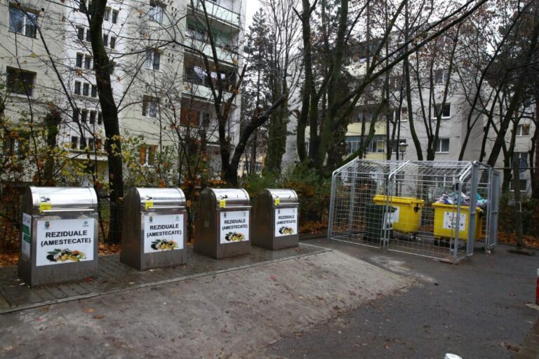 50 de puncte supraterane pentru colectarea deșeurilor reciclabile au fost instalate în Cluj-Napoca