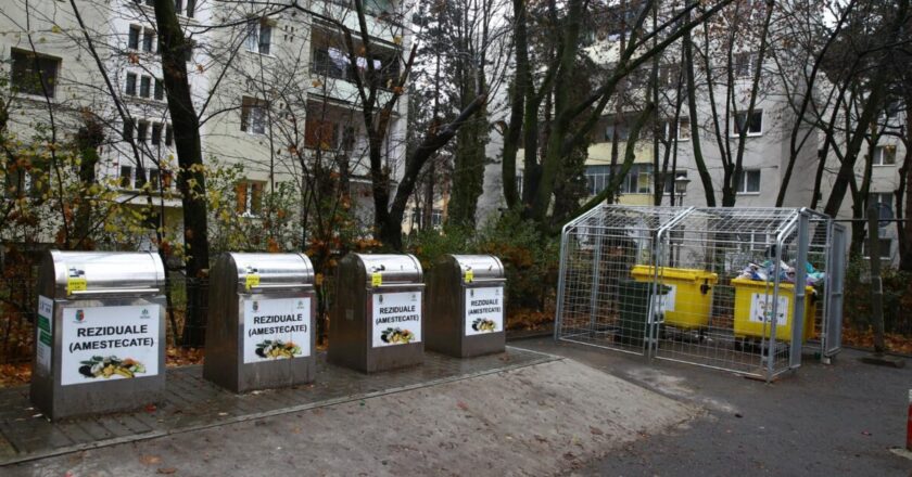 50 de puncte supraterane pentru colectarea deșeurilor reciclabile au fost instalate în Cluj-Napoca