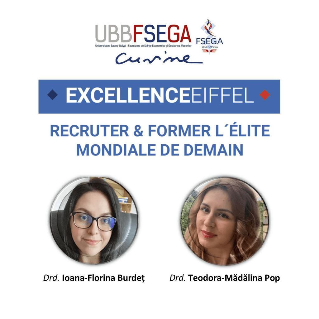 Doctoranzii UBB Cluj printre câştigătorii burselor Eiffel oferite de Guvernul francez