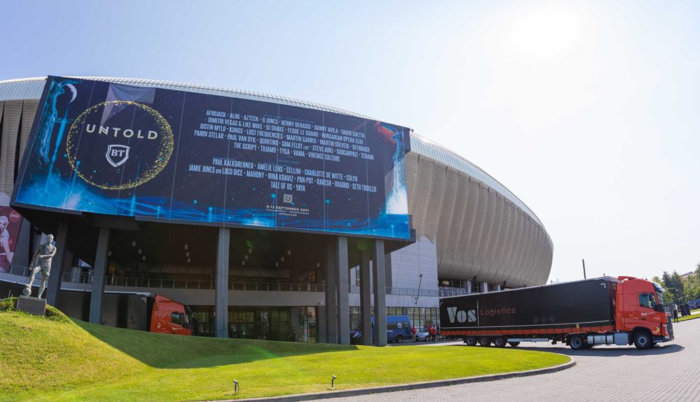 Au început lucrările la festivalul UNTOLD 2021