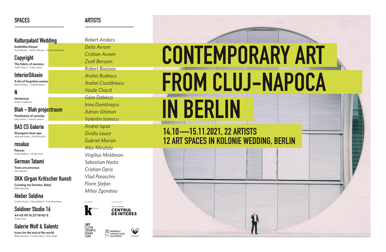 Arta Contemporană din Cluj-Napoca ajunge la Berlin