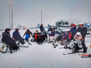 Și oamenii cu dizabilități își doresc să schieze
