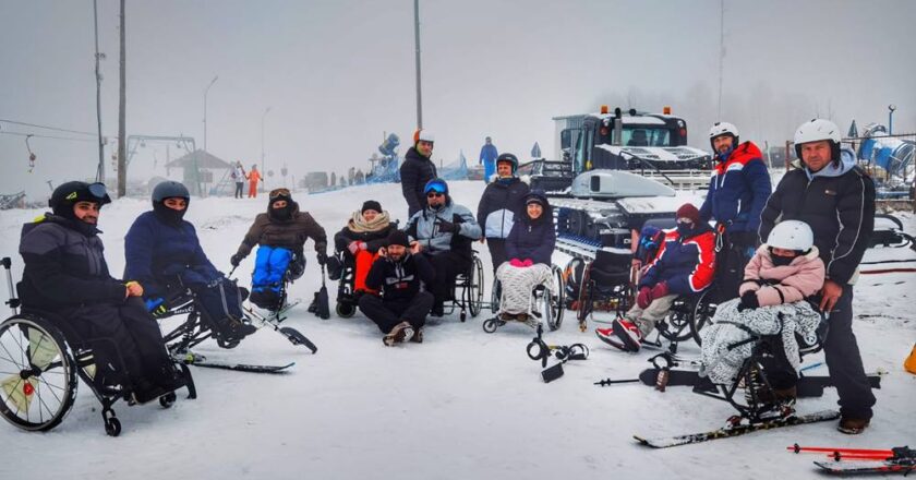 Și oamenii cu dizabilități își doresc să schieze