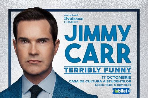 Comediantul britanic Jimmy Carr va susţine un show la Cluj-Napoca